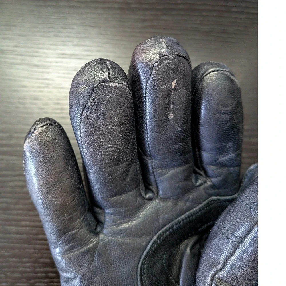 REI‎ Vintage Gore-Tex Leather Thinsulate Winter Gloves Black Women's Medium